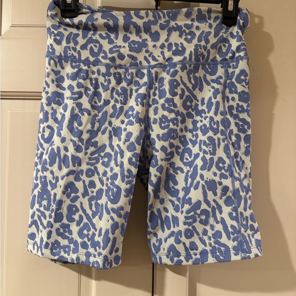 Cheetah Calvin Klein bike shorts